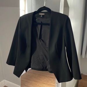 Express cropped blazer
